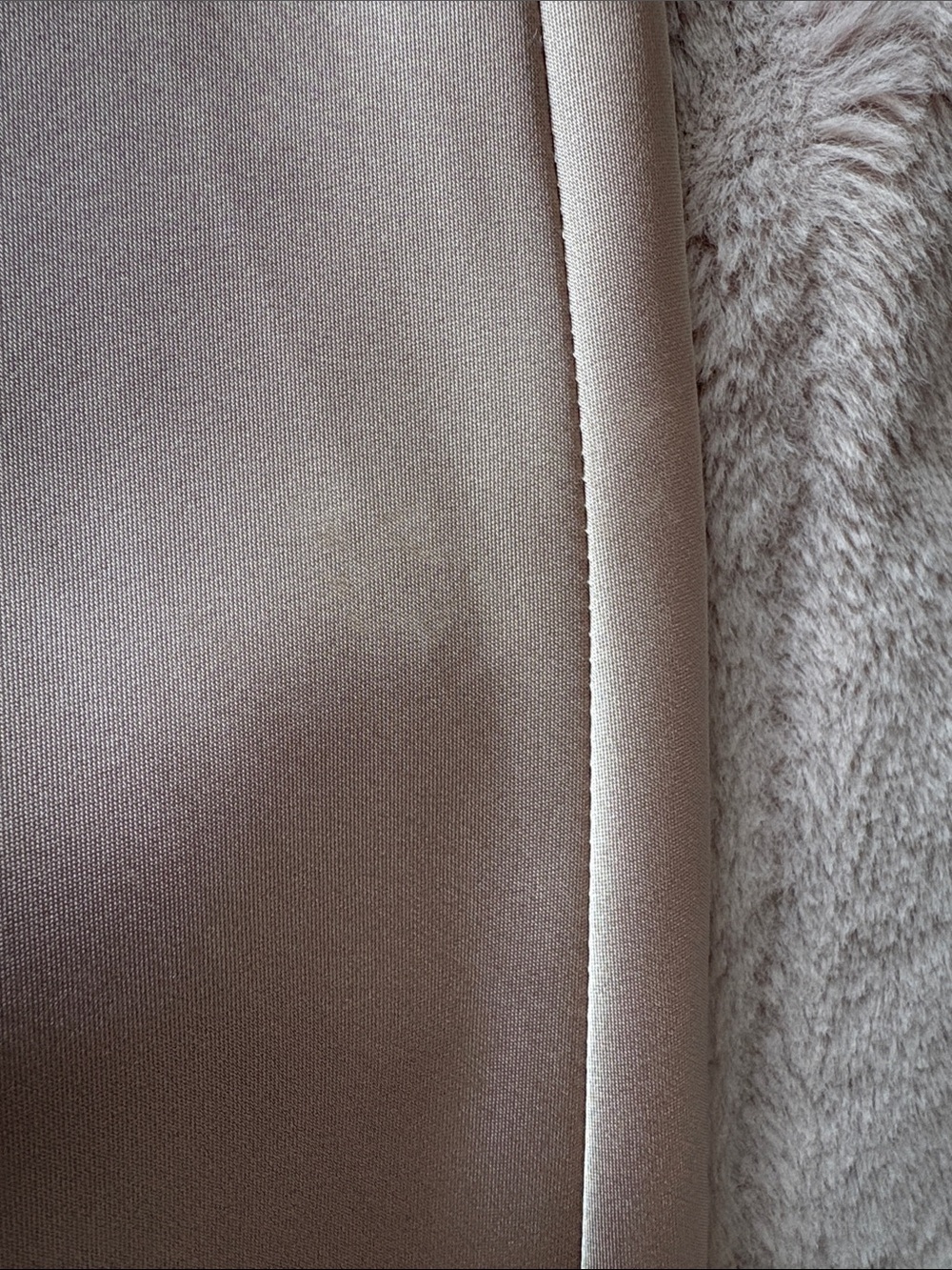 Hello Molly Blush Satin Cowl Maxi Dress with Side Slit - Picture 10 of 10
